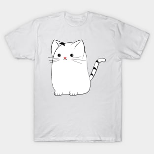 Cute cat with red nose T-Shirt